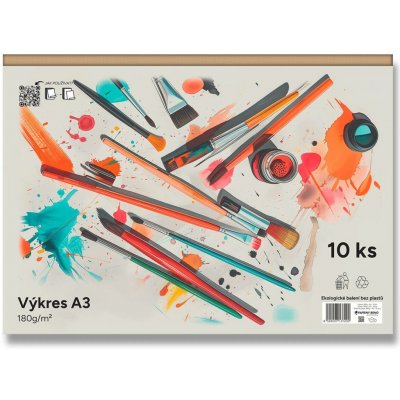 Papírny Brno Výkres - A3, 10 archů – Zboží Živě