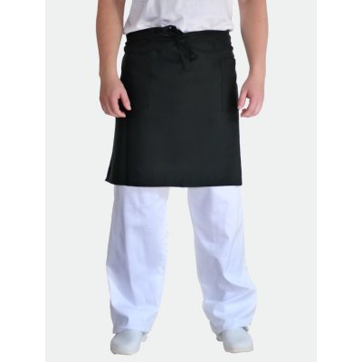 Artep Malá černá zástěra do pasu s kapsami – Sleviste.cz