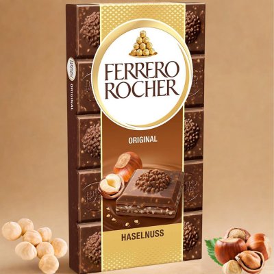 Ferrero Rocher Hazeltnut Original 90 g – Zbozi.Blesk.cz
