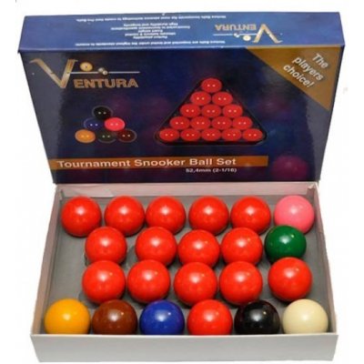 Ansett Trade snooker VENTURA 52,4 mm sada – Zbozi.Blesk.cz