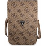 Pouzdro Guess PU 4G Triangle Logo Phone Bag hnědé – Zbozi.Blesk.cz