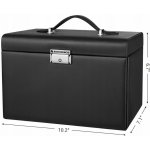 Songmics šperkovnice černá – Zbozi.Blesk.cz