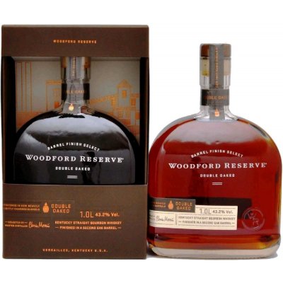 Woodford Reserve Double Oaked 43,2% 1 l (karton) – Hledejceny.cz