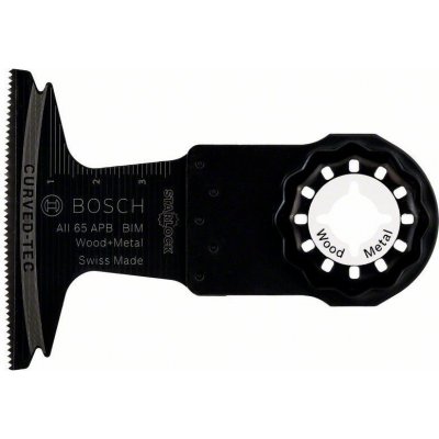 Bimetalový ponorný pilový list na dřevo a hřebíky Bosch AIZ 65 APB Wood and Nails – Zboží Mobilmania