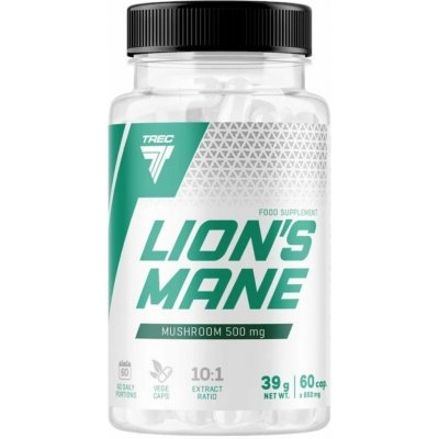 Trec Lion's Mane 500 mg - 60 kapslí – Hledejceny.cz