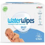 WATERWIPES 100% BIO odbouratené ubrousky 12 x 60 ks – Sleviste.cz