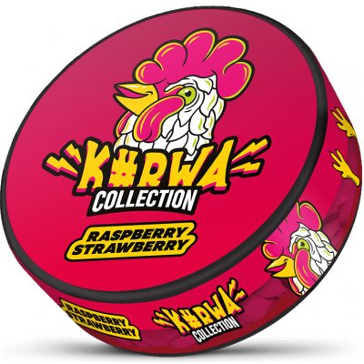 Kurwa Collection raspberry strawberry 12 mg 20 sáčků – Sleviste.cz