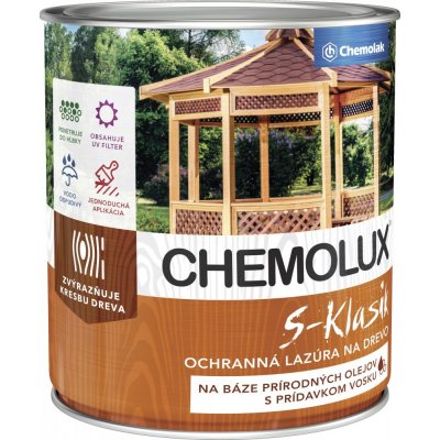 Chemolux Klasik 4 l tmavý palisandr – Zbozi.Blesk.cz