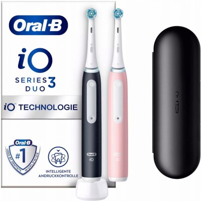 Oral-B iO Series 3 Duo Black/Pink – Hledejceny.cz