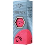 Callaway W balls Reva Pink 21 2-plášťové 3 ks – Zbozi.Blesk.cz