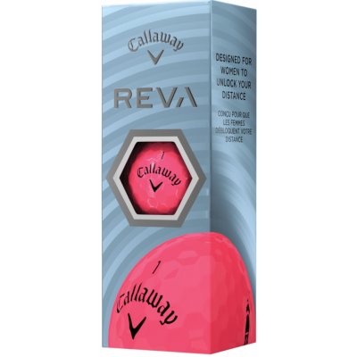 Callaway W balls Reva Pink 21 2-plášťové 3 ks – Zbozi.Blesk.cz