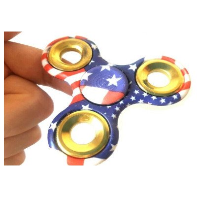Antistresový Fidget Spinner US flag – Zboží Dáma