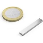 Neodymový magnet kvádr 30 × 5 × 2 mm, N35, síla 1,5 kg – Sleviste.cz