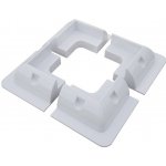 MHPower Držák plastové rohové bílé 4ks sada TPA-ABS-002 – Sleviste.cz