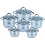 Zilner Sada hrnců nerez indukce 12 ks – Zboží Dáma