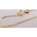 Klenoty Budín Přívěskový řetízek ze žlutého zlata HK6186 – Zboží Dáma