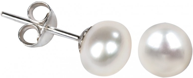 Jwl Jewellery z pravých bílých perel 03-026