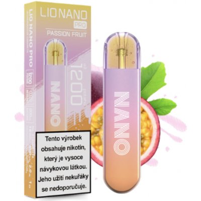 iJoy Lio Nano Pro 1200 Passion Fruit 16 mg 1200 potáhnutí – Hledejceny.cz