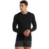 Pánské sportovní tričko Icebreaker Anatomica LS Crewe black