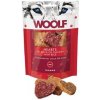 Pamlsek pro psa WOOLF pochoutka duck or chicken hearts with rice Woolf 69929id 100 g