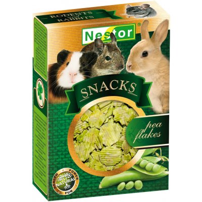 Nestor Snacks Pea Flakes 55 g – Zboží Mobilmania