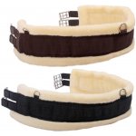 QHP Podbřišník Ontario s umělým beránkem hnědý – Zboží Mobilmania