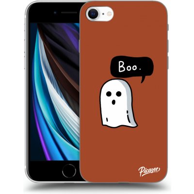 Pouzdro Picasee silikonové Apple iPhone SE 2022 - Boo černé – Zbozi.Blesk.cz
