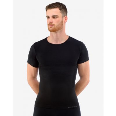 Gina tričko bezešvé Eco Bamboo 58006P černá – Zboží Mobilmania