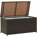 Shumee z polyratanu 100 x 50 x 50 cm hnědý – Hledejceny.cz