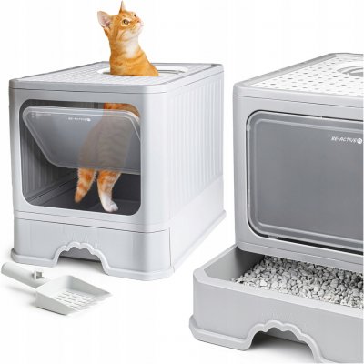 Be-Active.pl krytá kočičí toaleta 51 x 35,5 x 38 cm – Zboží Dáma Be-Active.pl krytá kočičí toaleta 51 x 35,5 x 38 cm – Zboží Dáma