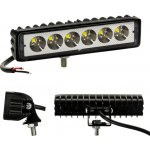 Pracovní Lampa Panelová Halogenová Led 18w 6x3w 12v 24v 1000lm S Držákem – Zboží Mobilmania