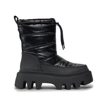 Buffalo polokozačky Flora Puffer Boot 1622359 Black