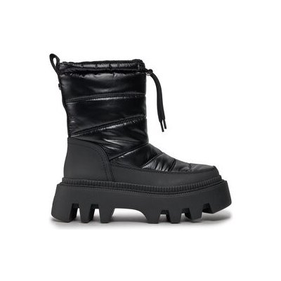 Buffalo polokozačky Flora Puffer Boot 1622359 Black – Zboží Dáma