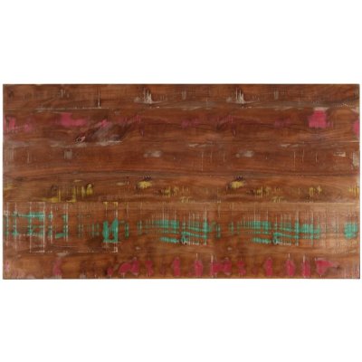 Omaxi 098626 Stolní deska 110x60x3,8cm obdélníková masivní recyklované dřevo – Zboží Dáma