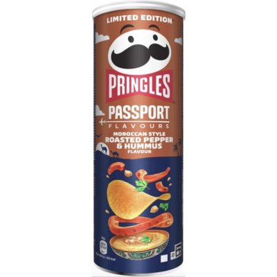 Pringles Passport Flavours Moroccan Style Roasted Pepper & Hummus 16 5 g – Sleviste.cz