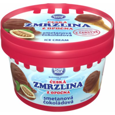 Bohemilk Premium Česká zmrzlina z Opočna smetanová Čokoláda 120ml – Hledejceny.cz