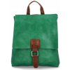 Kabelka Herisson dámská kabelka batůžek dračí zelená 1202B419