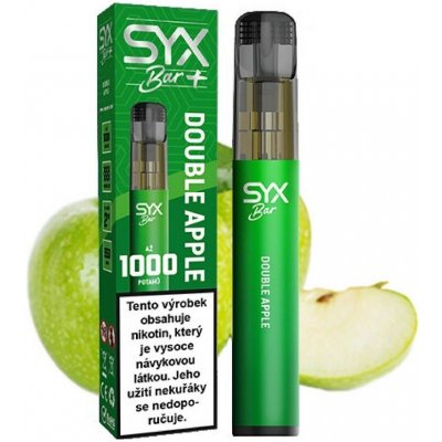 Syx Bar Double Apple 16,5 mg 1000 potáhnutí – Sleviste.cz
