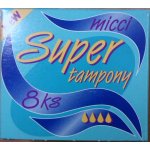 Micci menstruační tampony Super 8 ks – Zboží Dáma