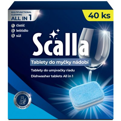 Scalla Tablety do myčky nádobí 40 ks – Sleviste.cz