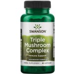 Swanson Triple Mushroom Complex Extract 60 kapslí – Hledejceny.cz