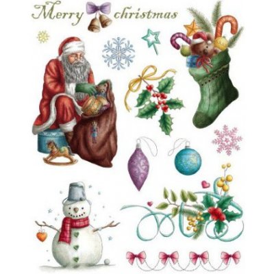 Creatoys Razítka Vánoce Merry Christma – Zboží Mobilmania