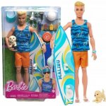 Barbie Ken surfař s doplňky – Zboží Mobilmania