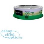 Sony DVD+R 4,7GB 16x, cakebox, 25ks (25DPR47SP) – Zboží Živě