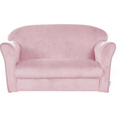 Roba Světle růžová sametová dětská pohovka 78 cm Lil Sofa Roba light /růžová – Hledejceny.cz