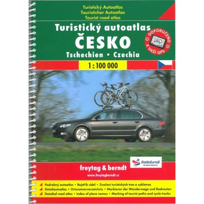 Turistický autoatlas Česko 1:100 000