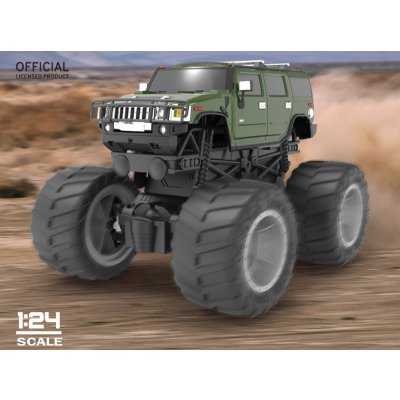 IQ models RC auto Hummer H2 1/24 zelená RC_315933 RTR 1:24 – Zboží Dáma