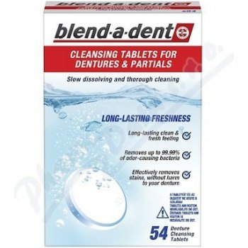 Blend-a-Dent čisticí tablety Freshness 54 ks