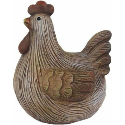 Velikonoční dekorace slepice hnědá, 11,8x10x14,3 cm – Zbozi.Blesk.cz