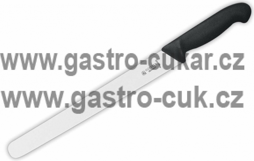 Giesser Nůž krájecí uzenářský černý 360 mm